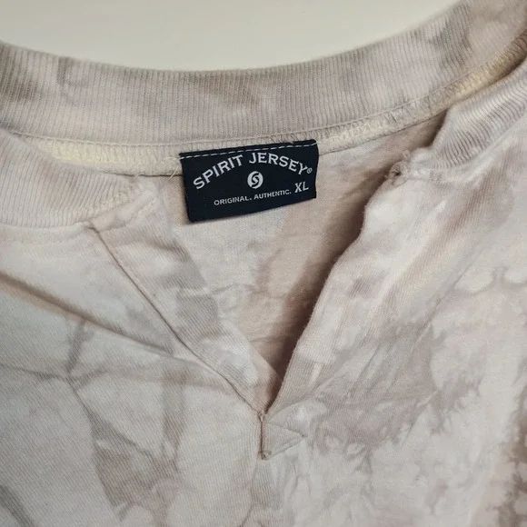 Spirit Jersey Men's XLARGE Nashville Music City Shirt Oversize Long Sleeve Y2K - Picture 4 of 8